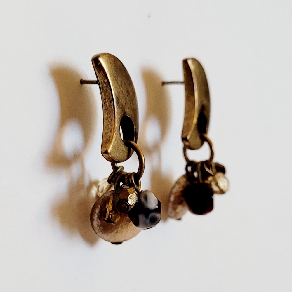 Rustic Dangle earrings - Picture 2 of 6